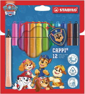 STABILO Cappi PAW Patrol – set of 12 – featuring Chase’s police badge - Felt Tip Pens