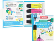 STABILO BOSS ORIGINAL BOOKLOVER Set - sada 4 ks (pro aplikaci STABILO Highlight App) - Highlighter