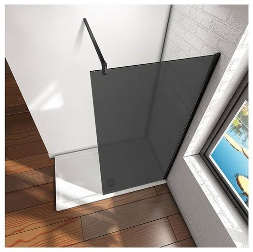 Stacato Walky Line Smoked, Smoked shower screen 1200mm - Shower Screen - Main image