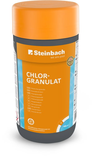 STEINBACH Chlorový granulát, 1 kg - Bazénová chemie - Main image