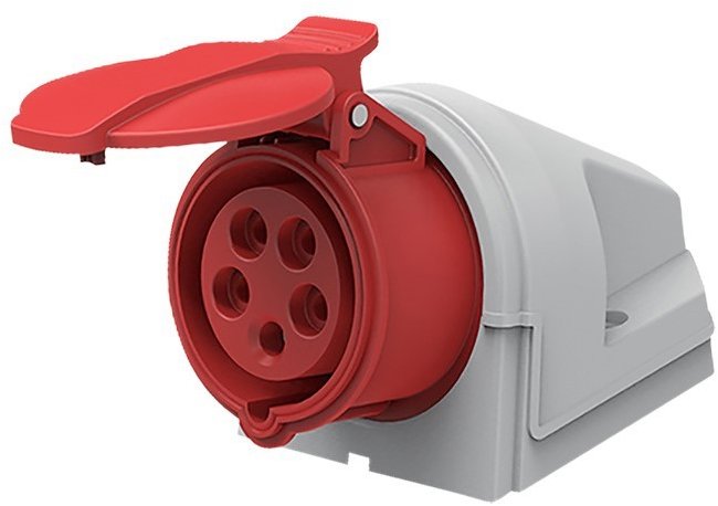 Solight Fali aljzat, 5 pólusú, 400 V/16 A, IP44