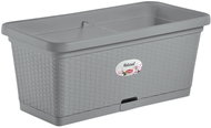 STEFANPLAST Self-watering planter Natural 80 grey - Flower Box