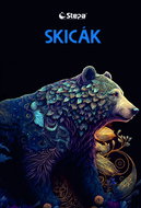 STEPA A3 20 sheets black - Sketchbook