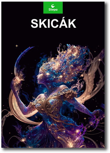 STEPA A4 20 sheets black - Sketchbook - Main image