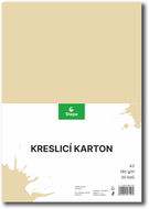 STEPA kreslicí karton A3 50 listů 180g/m2, krémový - Barevný papír