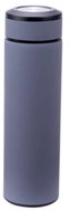 STEUBER Thermobottle with tea strainer 480 ml, grey - Thermos
