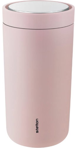 Stelton TO GO CLICK Thermo mug 200 ml matt pink - Thermal Mug - Main image