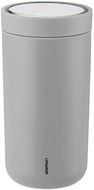 Stelton TO GO CLICK Termohrnek 200 ml matný světle šedý - Termohrnek