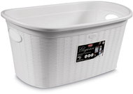 Stefanplast Koš na prádlo 35 l, 58 × 38 × 28 cm, bílý - Laundry Basket