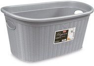 Stefanplast Koš na prádlo 35 l, 58 × 38 × 28 cm, šedý - Laundry Basket