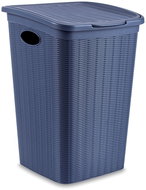 Stefanplast Koš na prádlo Elegance 50 l, modrý - Laundry Basket