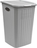 Stefanplast Koš na prádlo Elegance 50 l, šedý - Laundry Basket