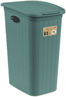 Stefanplast Elegance laundry basket 36 l, green-grey - Laundry Basket