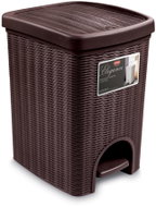 Stefanplast pedálový koš 20 l, 31 × 27,5 × 39 cm, hnědý - Rubbish Bin