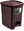 Pedal Bin 20L, 31 × 27.5 × 39cm, Brown