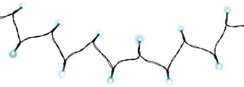 MagicHome chain Christmas CEIBO, cold white, 8 functions, timer, 3× AA, outdoor, 3,5 m - Light Chain - Main image