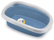 Stefanplast Sprint 20 toaleta pro kočky s okrajem nebesky modro - bílá 39 × 58 × 17 cm - Kočičí toaleta