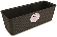 STEFANPLAST Truhlík na květiny Natural 50 moka - Flower Box