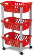 STEFANPLAST Otello Kuchyňský vozík, červený - Cart