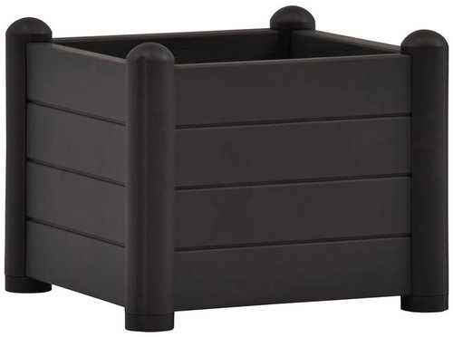 STEFANPLAST Chest, raised bed Italia 43 anthracite - Raised Garden Bed - Main image