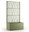 Olive green, with grid