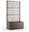 Light brown, with grid