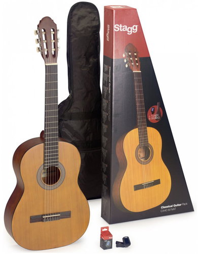 Stagg C440 PACK M Guitar Set Natural - Classical Guitar - Main image