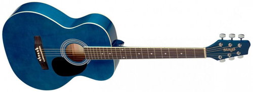 Stagg SA20A, Blue - Acoustic Guitar - Main image