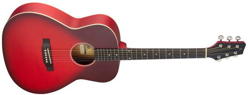 Stagg SA35 A-TR Red - Acoustic Guitar - Main image