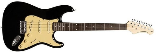 Stagg SES-30 BK - Electric Guitar - Main image
