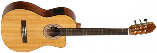 Stagg SCL70 TCE-NAT - Acoustic-Electric Guitar - Main image
