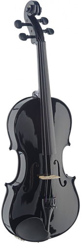 Stagg VN4/4-TBK, with case, black - Violin - Main image