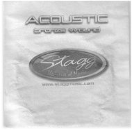 Stagg BRW-035 - Struny