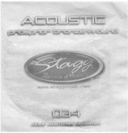 Strings Stagg PBW-035 - Struny