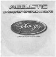 Struny Stagg PBW-047 - Struny