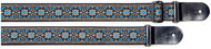 Stagg SWO-FLO BLU blue - Guitar Strap