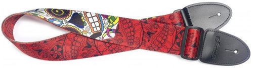 Stagg STE MEX SK RED red - Guitar Strap - Main image