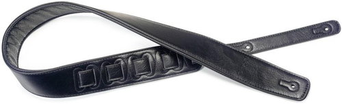 Stagg SPFL 30 BLK L black - Guitar Strap - Main image