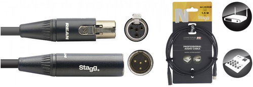 Stagg NAC1.5MX4FMX4MR - AUX Cable - Main image