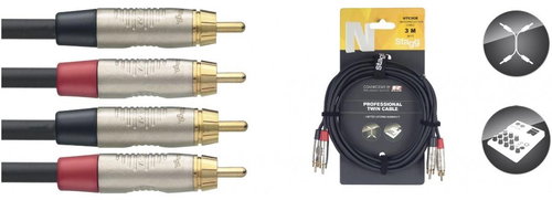 Stagg NTC3CR - AUX Cable - Main image