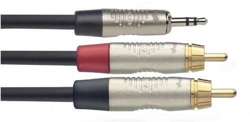 Stagg NYC3/MPS2CMR - AUX Cable - Main image