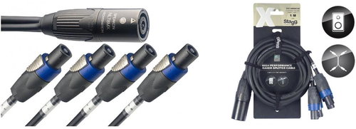 Stagg XYC1-S8M4SF25D - AUX Cable - Main image