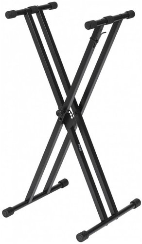 Stagg KXSQ5 double keyboard stand screwed - Keyboard Stand - Main image