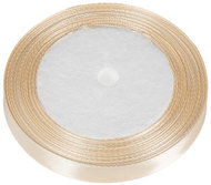 Bellatex 008 szaténszalag, 12 mm / 22,5 m, krémszín - Díszszalag