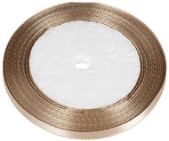 BELLATEX Satin ribbon 6 mm/22,5 m, 015 light brown - Ribbon