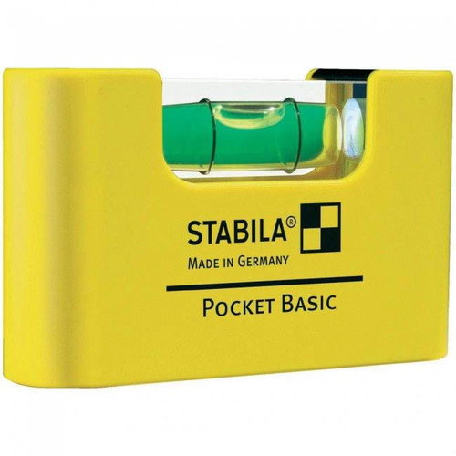Stabila Spirit Level Pocket Basic Clip - Spirit Level - Main image