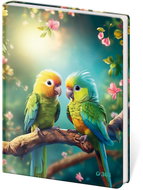 STIL 365 Památník A5 čistý Parrots - Journal
