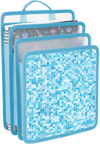 Stil 365 Mosaic briefcase binder - School Bag Organiser - Main image