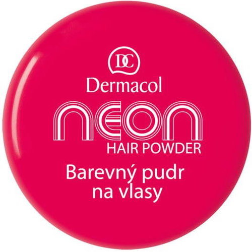 DERMACOL Neon Hair Powder No.8 - Pink with glitters 2.2 g - Hair Powder - Main image