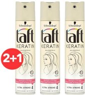 SCHWARZKOPF TAFT Keratin 3× 250ml - Hairspray